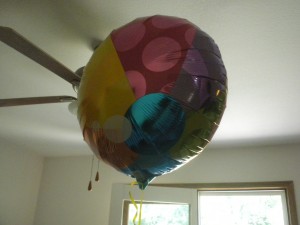 beach ball balloon