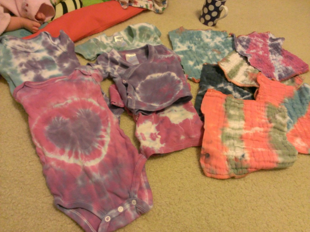 Susan hooked us up with some new tie dye!