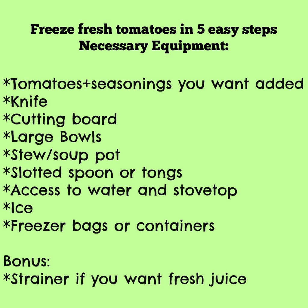 Too many tomatoes? No problem!